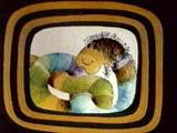 NRK Barne-TV logo: Inni Karine Melbye